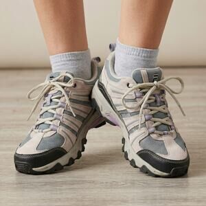 Fila Women’s Trail Sneakers Chunky Gorpcore Purple Grey Hiking Shoes Size 8.5